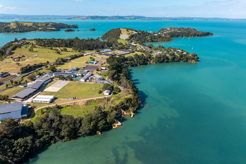 Waiheke_Island_School_Gebäude