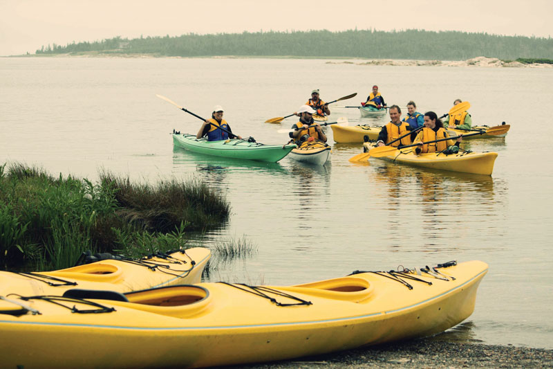 Kanada-New-Brunswick-Kayakfahren